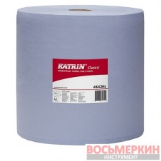 Бумага Katrin Classic L3 бумага трёхслойная синяя 1000 отрывов 464262 Grass