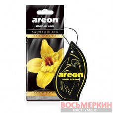 Ароматизатор Areon (листочек) Mon (Vanilla Black) - черная ваниль