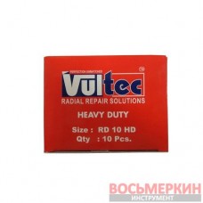 Пластырь радиальный Vultec RD-10HD, 65х80мм (серый)