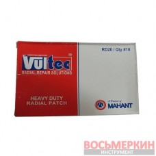 Пластырь радиальный Vultec RD-20, 75х125мм (серый)