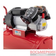 Компрессор 100 л 3 кВт 220 В 10 атм 420 л/мин 2 цилиндра PT-0008 Intertool