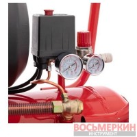 Компрессор 100 л 3 кВт 220 В 10 атм 420 л/мин 2 цилиндра PT-0008 Intertool