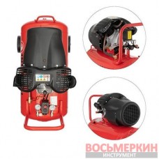 Компрессор 100 л 2,23 кВт 220 В 10 атм 354 л/мин 2 цилиндра PT-0005 Intertool