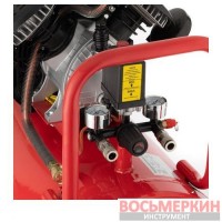 Компрессор 100 л 2,23 кВт 220 В 10 атм 354 л/мин 2 цилиндра PT-0005 Intertool