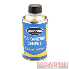 Клей для ремонта камер и шин банка без кисти Cement 450 г Unicord
