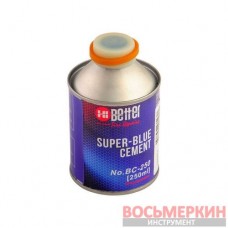 Клей бескамерный Super blue cement 250 мл синий/зеленый банка с кисточкой ВС-250 Hi Better Клей бескамерный Super blue cement 250 мл синий/зеленый банка с кисточкой ВС-250 Hi Better