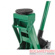 Домкрат 3т 145-465 мм гидравлический подкатный в комплекте с резиновой накладкой RF-T830025 RockForce