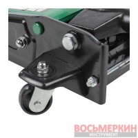 Домкрат 3т 145-465 мм гидравлический подкатный в комплекте с резиновой накладкой RF-T830025 RockForce