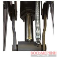 Домкрат 3т 145-465 мм гидравлический подкатный в комплекте с резиновой накладкой RF-T830025 RockForce