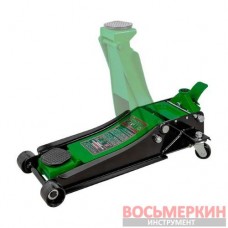 Домкрат подкатной 5т 95-560 мм низкопрофильный двухпоршневой с резиновой накладкой RF-TR50001 MST RockForce