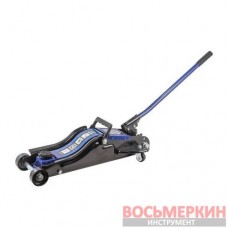 Домкрат подкатной гидравлический 2.5т низкопрофильный с поворотной ручкой F-T825010R Forsage