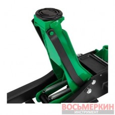 Домкрат подкатной 3.5т 75-505 мм гидравлический двухпоршневой RF-T830021Q RockForce