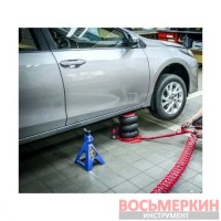 Домкрат подкатной пневматический 5т F-YHQD-3WT-320A Forsage