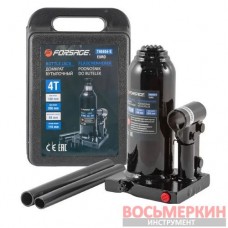 Домкрат бутылочный 4т 180-350 мм с клапаномв кейсе F-T90404S Forsage