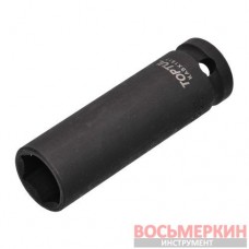 Головка 17 мм ударная длинная тонкостенная 1/2 для шиномонтажа KABX1617 Toptul