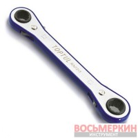 Ключ накидной храповый двухсторонний ровный 12x13mm AEAJ1213 TOPTUL