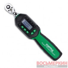 Ключ динамометрический 1.5-30Нм (цифровой) 1/4 укороченный DT-030S Toptul
