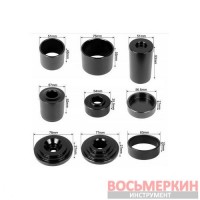 Съемник сайлентблоков и подшипников с набором оправок 21 предмет в кейсе RF-921T2 RockForce