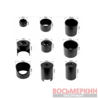 Съемник сайлентблоков и подшипников с набором оправок 21 предмет в кейсе RF-921T2 RockForce