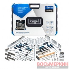 Набор инструментов 180 предметов 1/4 3/8 1/2 SCH-41802-5 Scheppach