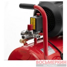 Компрессор 50л 8атм 420л/мин 220В PT-0007 Intertool 3кВт 4HP 2 цилиндра