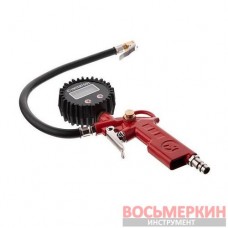 Пистолет для накачки шин с цифровым манометром 63 мм PT-0508 Intertool