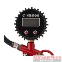 Пистолет для накачки шин с цифровым манометром 63 мм PT-0508 Intertool