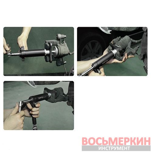 Комплект для обслуживания тормозных цилиндров 18 единиц пневмо JGAI1804 Toptul Комплект для обслуживания тормозных цилиндров 18 единиц пневмо JGAI1804 Toptul