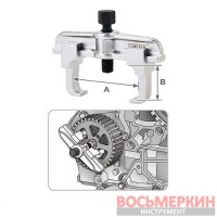 Набор съёмников шкива распредвала VAG 5 единиц JGAI0505 Toptul