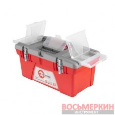 Ящик для инструмента с метал. замками 18 480*250*230мм BX-0518 Intertool