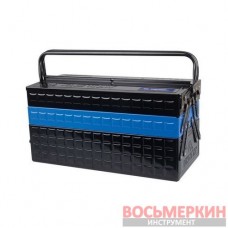 Ящик переносной для инструмента металлический Синий 87A05A-KB KingTony