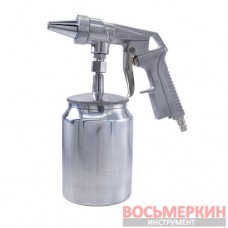 Пистолет пескоструйный пневматический нижний металличекий бачок PS-7R Airkraft