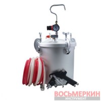Краскопульт пневматический HP в комплекте с баком для краски 10л PT-8-AIRKRAFT-4.0 Airkraft