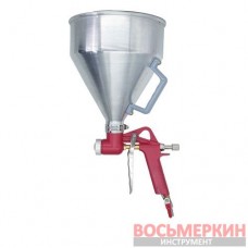 Распылитель пневматический для нанесения штукатурки металлический бачок FR-300-AIRKRAFT Airkraft