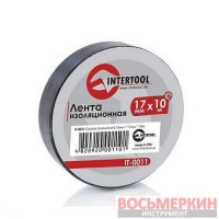 Лента изоляционная 0.15 мм х 17 мм х 10 м черная IT-0011 Intertool