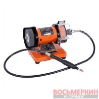 Станок точильный настольный STORM 150Вт, 0-8000 об/мин, шлифкруг 75мм, WT-0815 Intertool