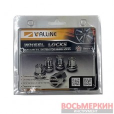 Болт М12х28 шаг 1,5 колеса Lanos хром конус секретки Walline 52006