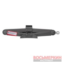 Домкрат механический ромбовидный 1,5т резиновый упор 90-370 мм GT0182 Intertool