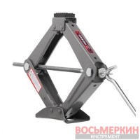 Домкрат механический ромбовидный 1,5т резиновый упор 90-370 мм GT0182 Intertool