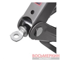 Домкрат механический ромбовидный 1,5т резиновый упор 90-370 мм GT0182 Intertool