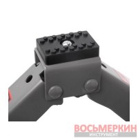 Домкрат механический ромбовидный 1,5т резиновый упор 90-370 мм GT0182 Intertool