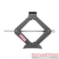 Домкрат механический ромбовидный 2т с трещеткой резиновый упор 110-400 мм GT0185 Intertool