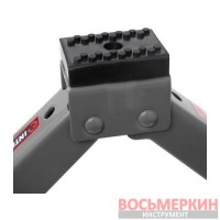 Домкрат механический ромбовидный 2т с трещеткой резиновый упор 110-400 мм GT0185 Intertool