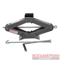 Домкрат механический ромбовидный 2т резиновый упор 110-400 мм GT0184 Intertool