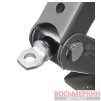 Домкрат механический ромбовидный 2т резиновый упор 110-400 мм GT0184 Intertool