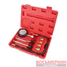Компессометр бензиновый 8 предметов AT-4004 Intertool