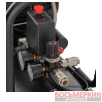 Компрессор 100 л 3х1.5 кВт 220 В безмасляный 6 цилиндров PT-0039 Intertool