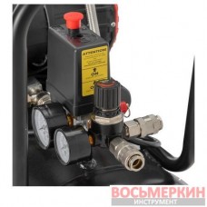 Компрессор 100 л 3х1.5 кВт 220 В безмасляный 6 цилиндров PT-0041 Intertool