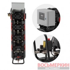 Компрессор 100 л 4х1.5 кВт 220 В безмасляный 8 цилиндров PT-0042 Intertool
