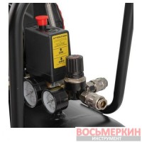Компрессор 100 л 4х1.5 кВт 220 В безмасляный 8 цилиндров PT-0042 Intertool